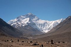 37 Everest North Face In The Morning From Rongbuk Monastery.jpg